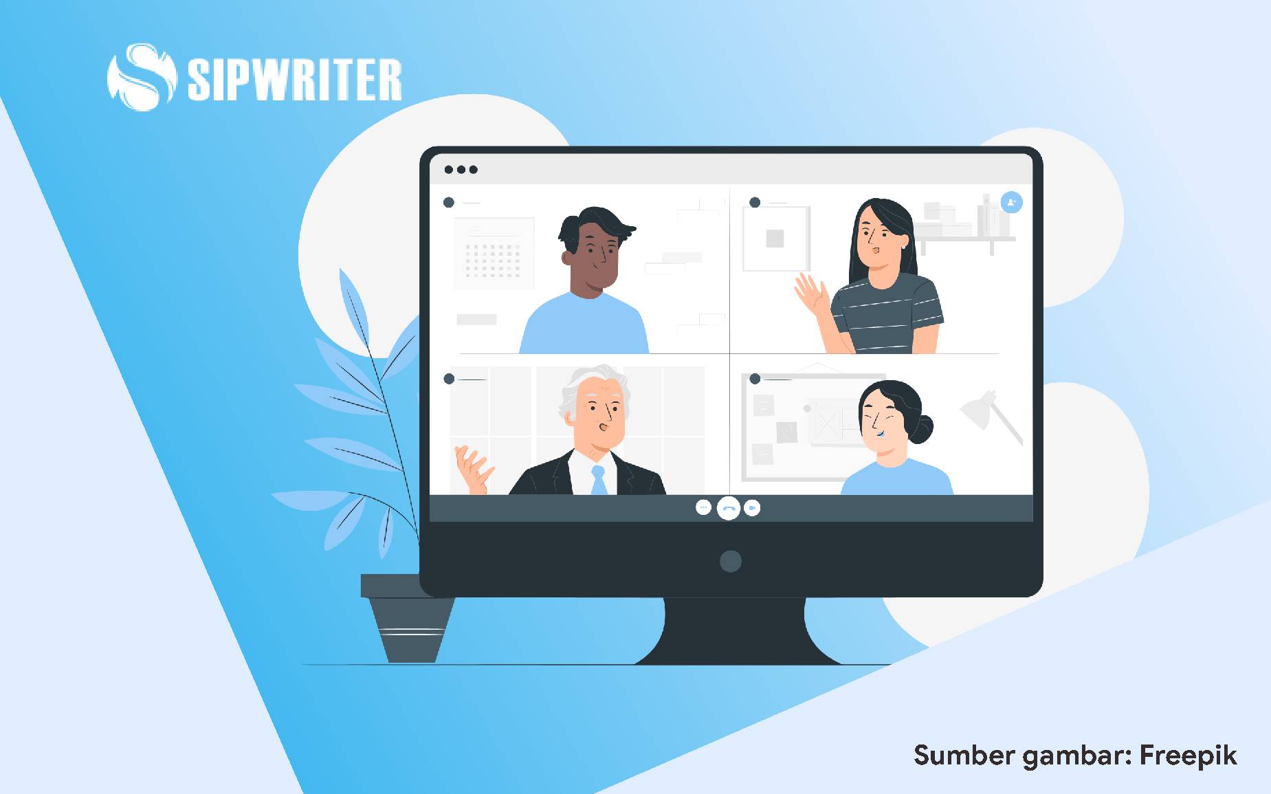 Ukuran Background Zoom yang Tepat dan Cara Membuatnya — SIPWriter